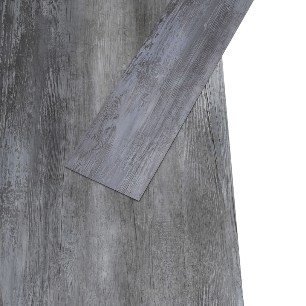 PVC-Fliesen Selbstklebend 5,21 m² 2 mm Grau Glänzend - Premium Fußböden & Teppichböden - Just €81.12! Shop now at homesales4u