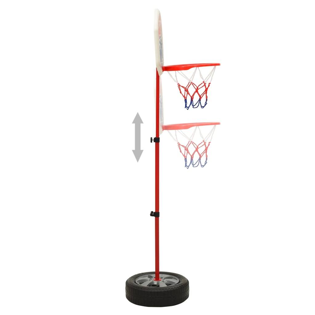 Kinder Basketball Spiel-Set Verstellbar 120 cm - Premium Kinder-Basketball-Sets - Just €26.14! Shop now at homesales4u