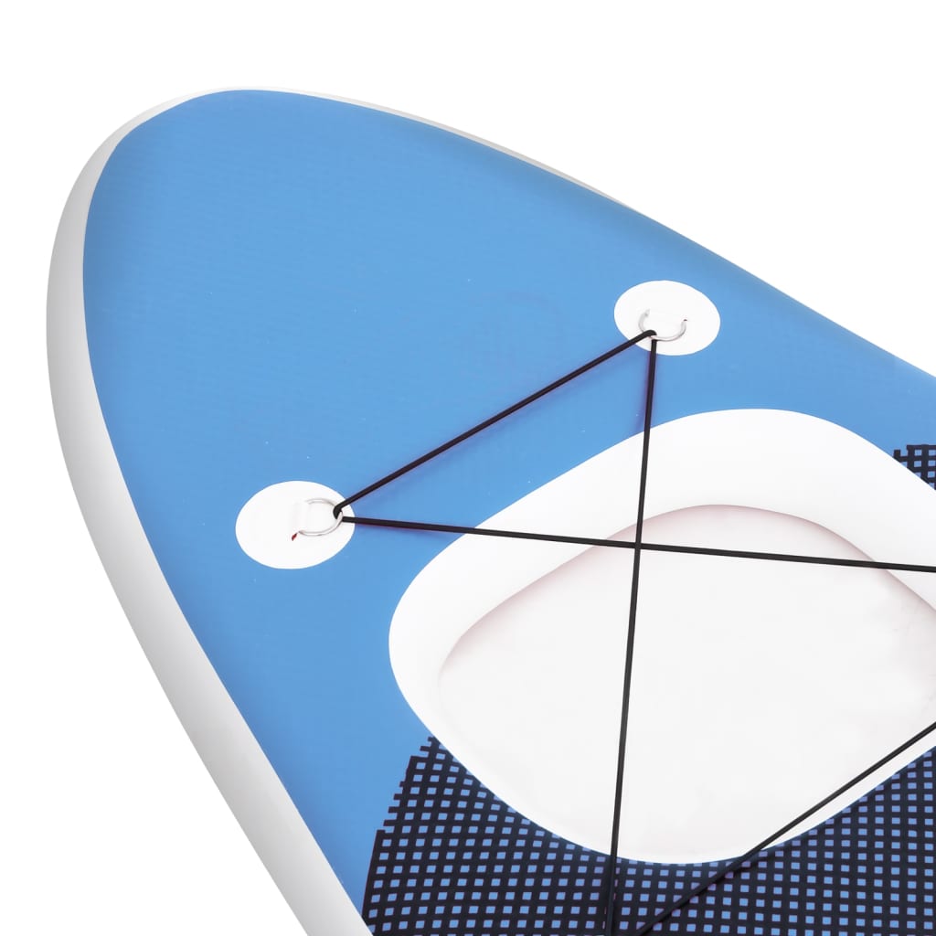SUP-Board-Set Aufblasbar Blau 300x76x10 cm - Premium Paddelboards - Just €318.25! Shop now at homesales4u