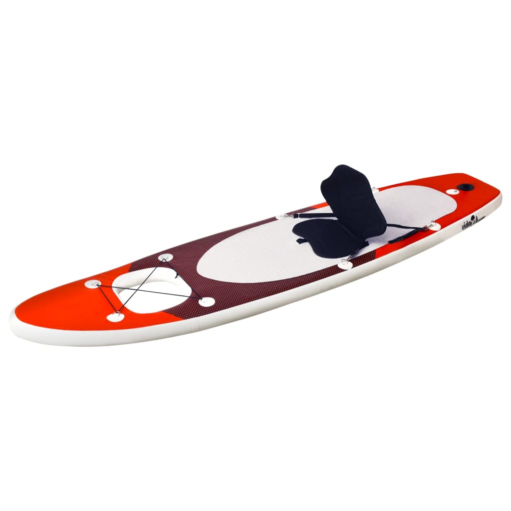 SUP-Board-Set Aufblasbar Rot 330x76x10 cm - Premium Paddelboards - Just €270.86! Shop now at homesales4u