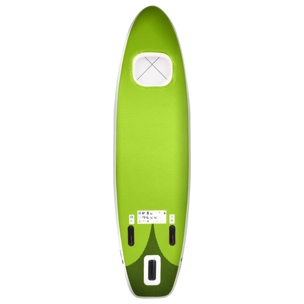 SUP-Board-Set Aufblasbar Grün 330x76x10 cm - Premium Paddelboards - Just €270.56! Shop now at homesales4u