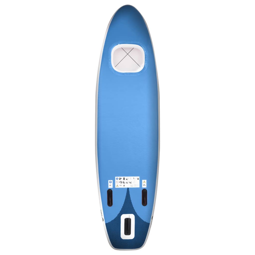 SUP-Board-Set Aufblasbar Marineblau 360x81x10 cm - Premium Paddelboards - Just €284.13! Shop now at homesales4u