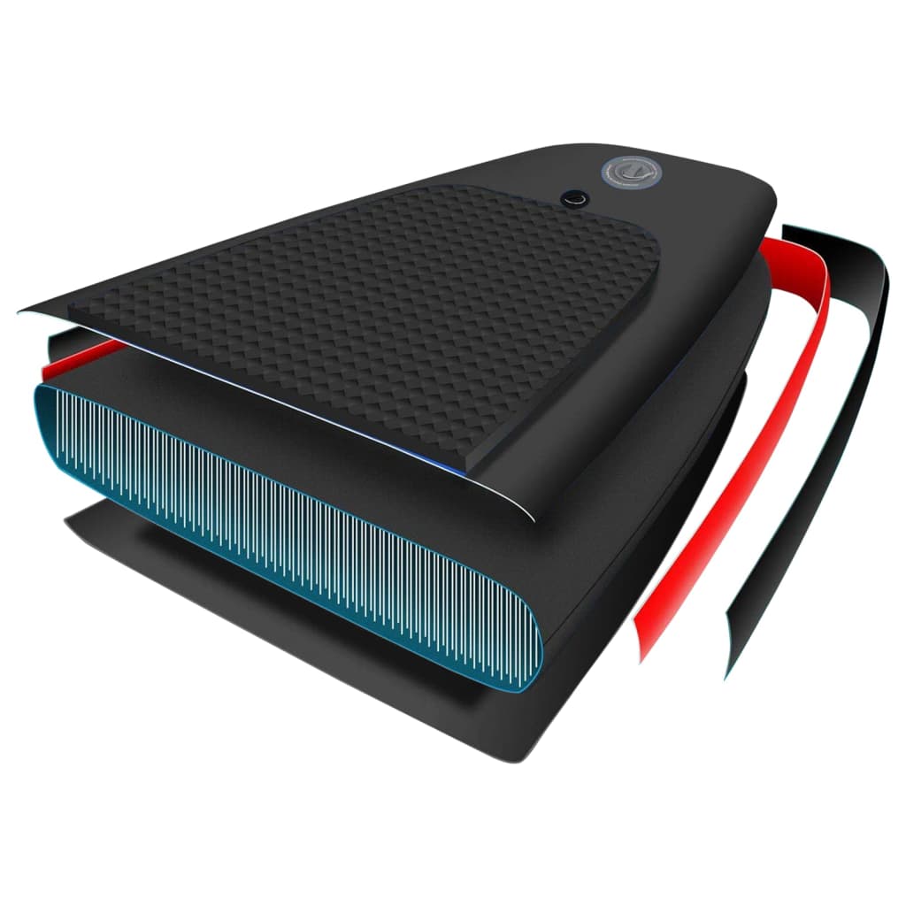 SUP-Board-Set Aufblasbar Schwarz 360x81x10 cm - Premium Paddelboards - Just €346.61! Shop now at homesales4u