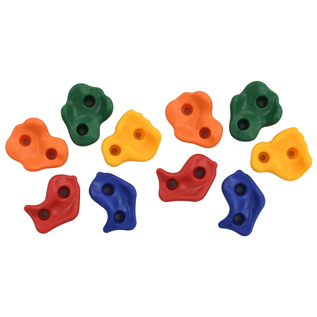 Klettersteine 30 Stk. PE Mehrfarbig - Premium Klettern - Just €106.01! Shop now at homesales4u
