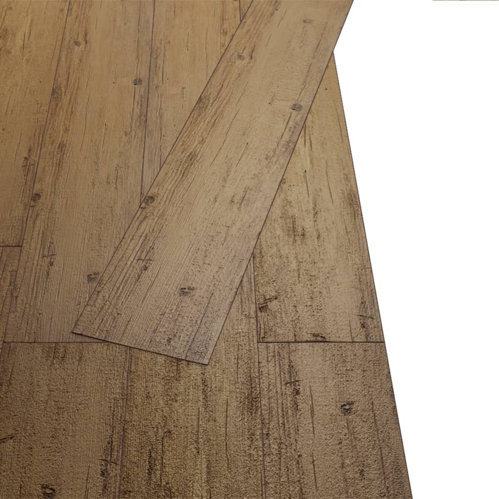 PVC-Fliesen Selbstklebend 2,51 m² 2 mm Walnussbraun - Premium Fußböden & Teppichböden - Just €63.35! Shop now at homesales4u