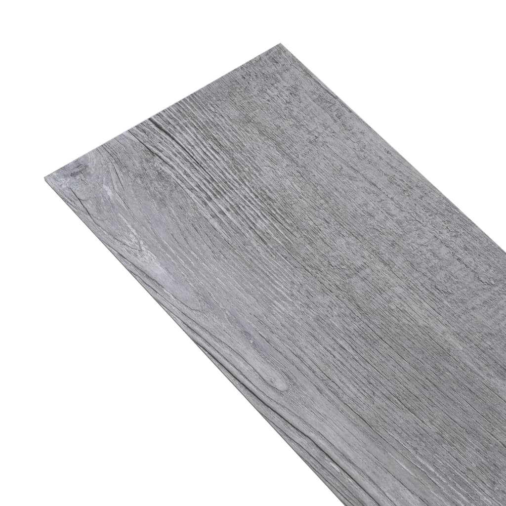 PVC-Fliesen Selbstklebend 2,51 m² 2 mm Mattgrau Holz - Premium Fußböden & Teppichböden - Just €60.60! Shop now at homesales4u
