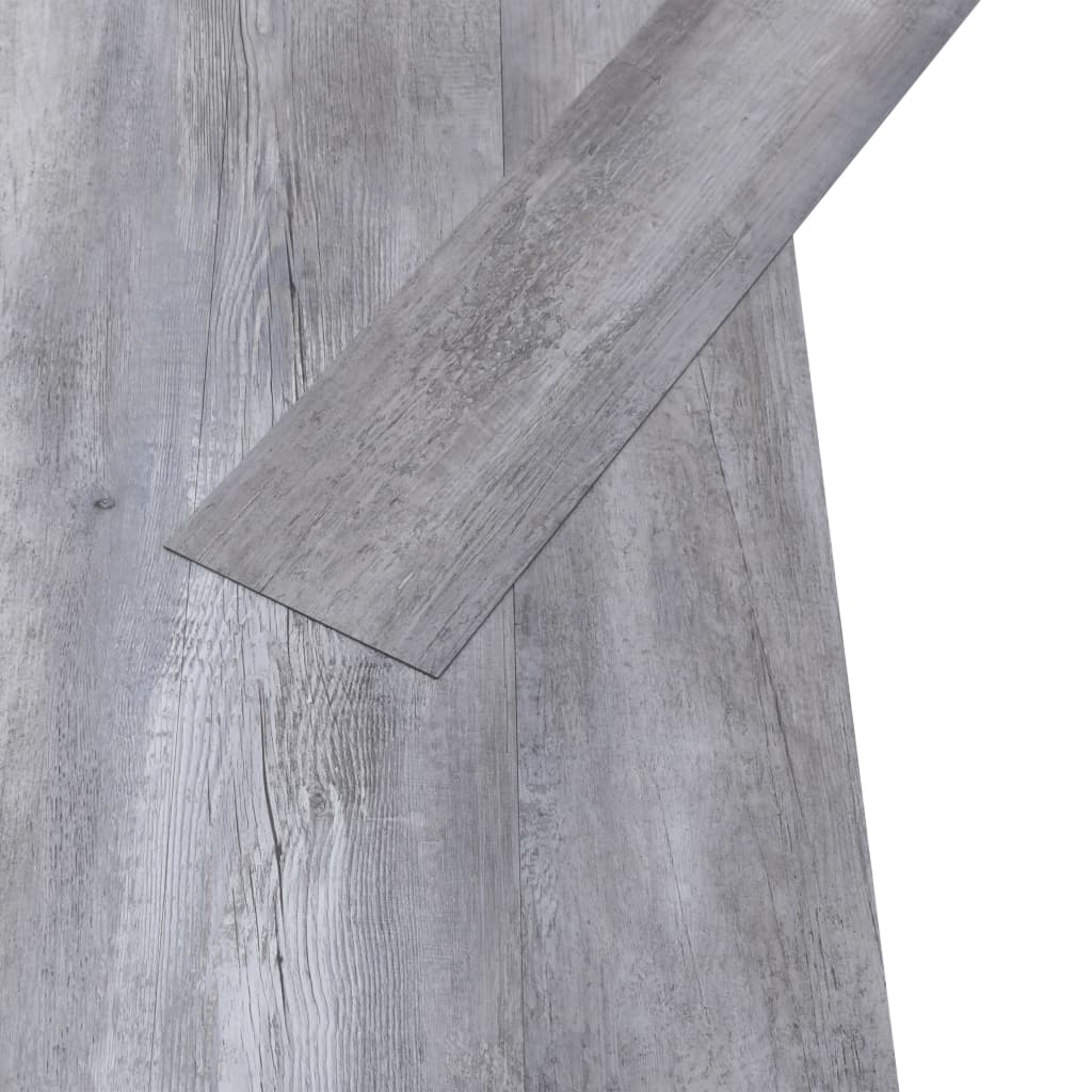 PVC-Fliesen Selbstklebend 2,51 m² 2 mm Mattgrau Holz - Premium Fußböden & Teppichböden - Just €60.60! Shop now at homesales4u