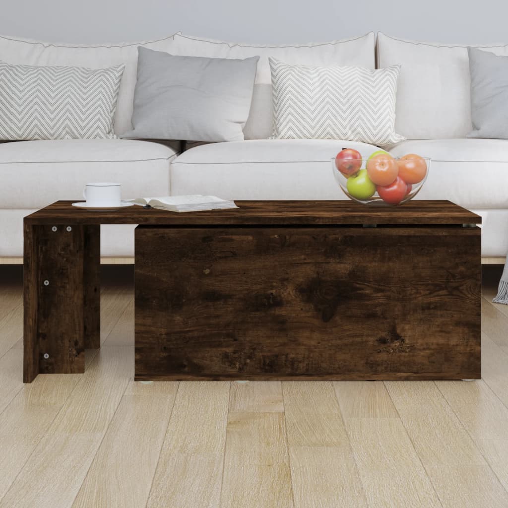 Couchtisch Räuchereiche 150x50x35 cm Holzwerkstoff - Premium Couchtische - Just €77.12! Shop now at homesales4u