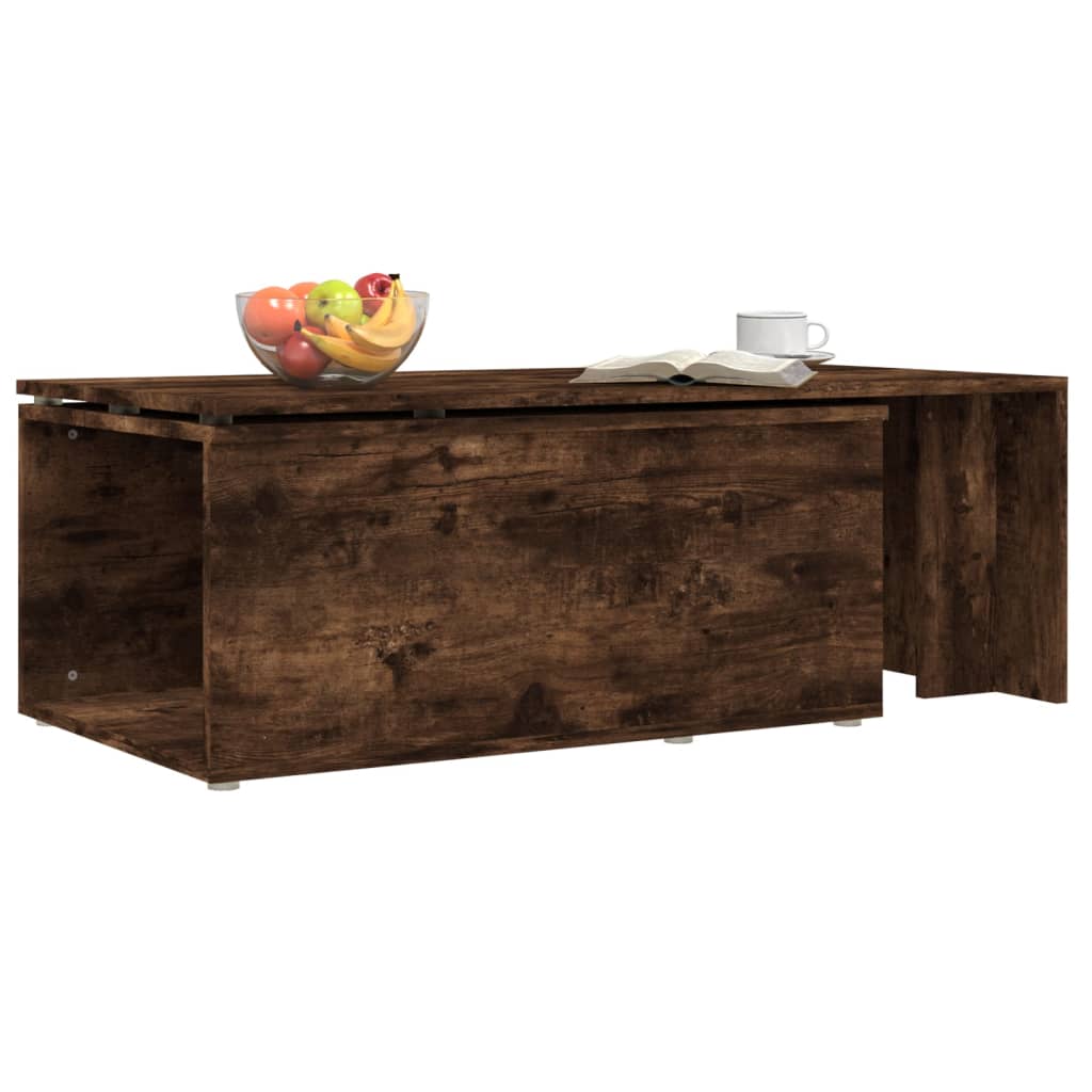 Couchtisch Räuchereiche 150x50x35 cm Holzwerkstoff - Premium Couchtische - Just €77.12! Shop now at homesales4u