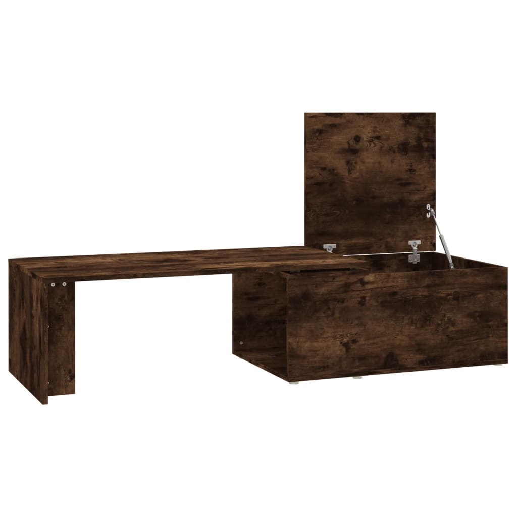Couchtisch Räuchereiche 150x50x35 cm Holzwerkstoff - Premium Couchtische - Just €77.12! Shop now at homesales4u