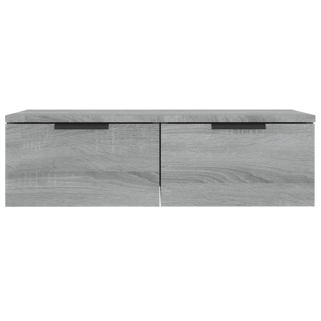 Wandschrank Grau Sonoma 68x30x20 cm Holzwerkstoff - Premium Schränke - Just €54.46! Shop now at homesales4u