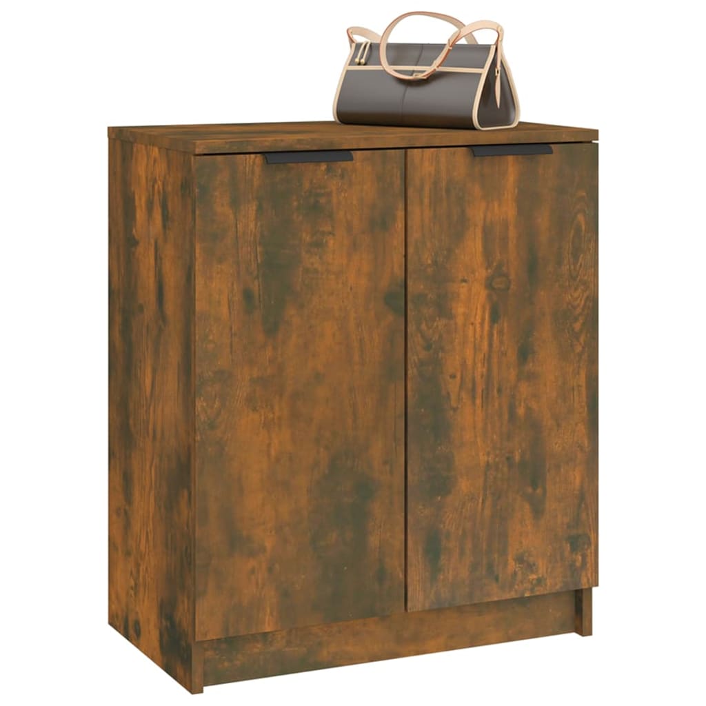 Schuhschrank Räuchereiche 59x35x70 cm Holzwerkstoff - Premium Schränke - Just €68.88! Shop now at homesales4u