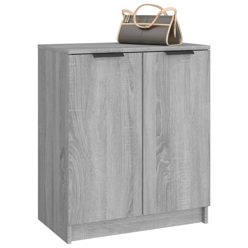 Schuhschrank Grau Sonoma 59x35x70 cm Holzwerkstoff - Premium Schränke - Just €93.40! Shop now at homesales4u