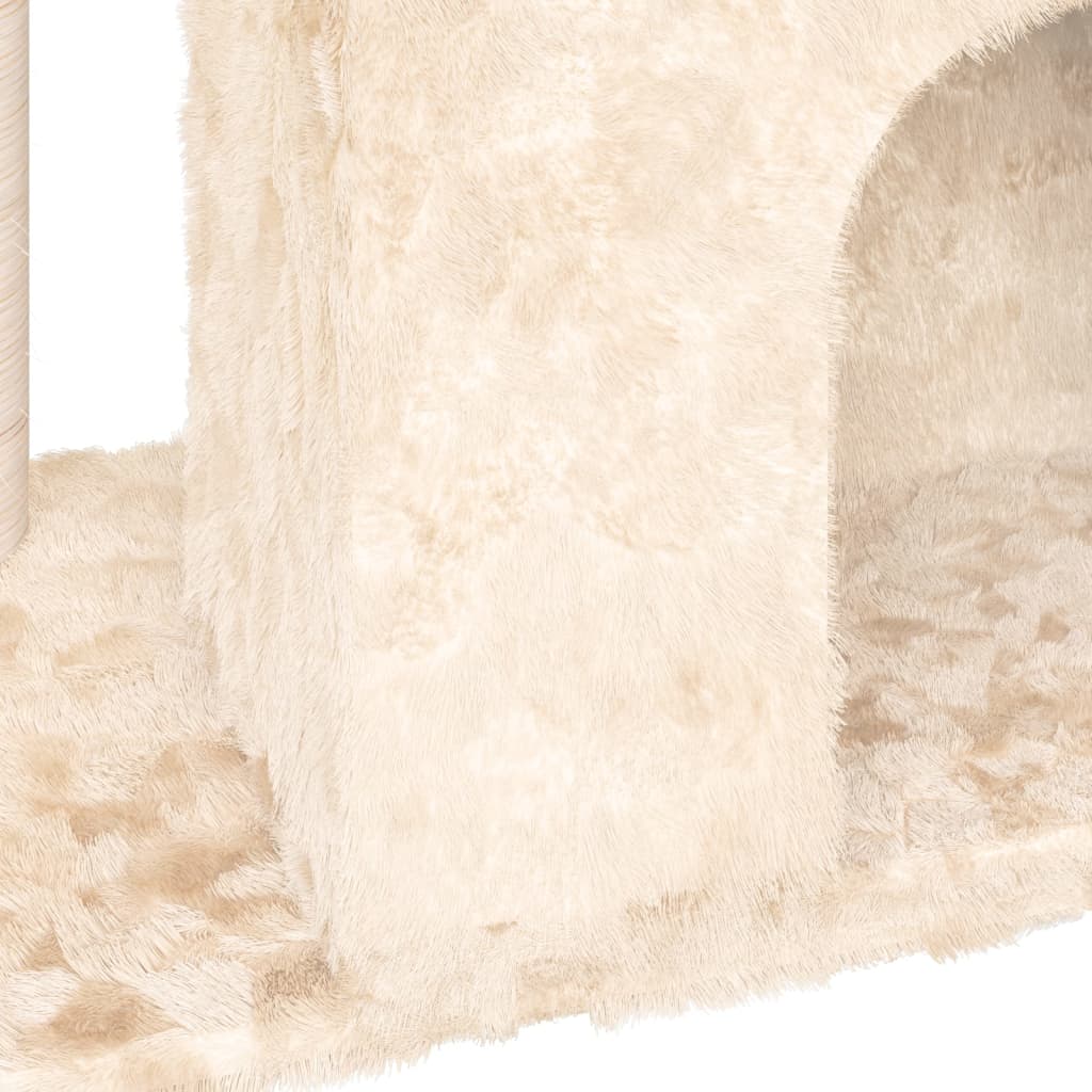 Kratzbaum mit Sisal-Kratzsäule Creme 51 cm - Premium Kratzbäume - Just €38.56! Shop now at homesales4u