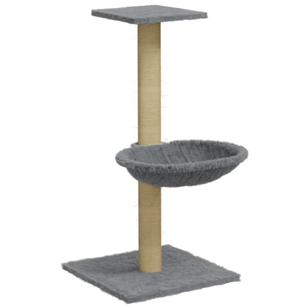 Kratzbaum mit Sisal-Kratzsäule Hellgrau 74 cm - Premium Kratzbäume - Just €36.18! Shop now at homesales4u