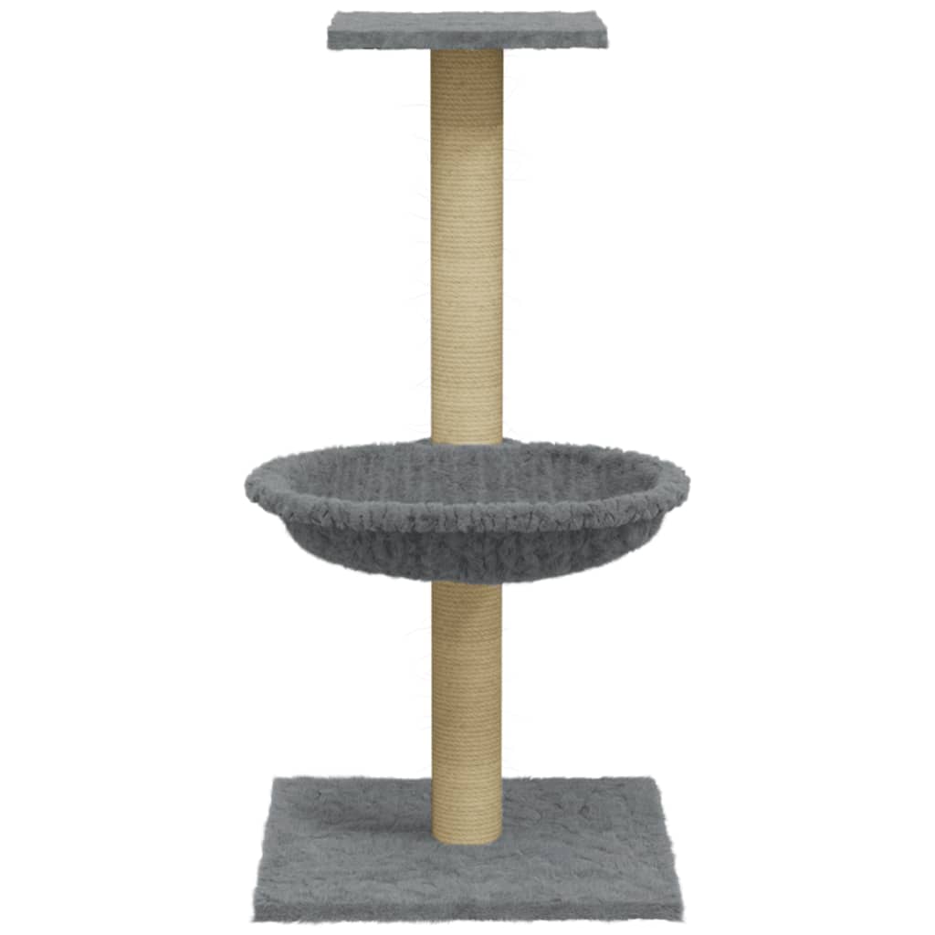 Kratzbaum mit Sisal-Kratzsäule Hellgrau 74 cm - Premium Kratzbäume - Just €36.18! Shop now at homesales4u
