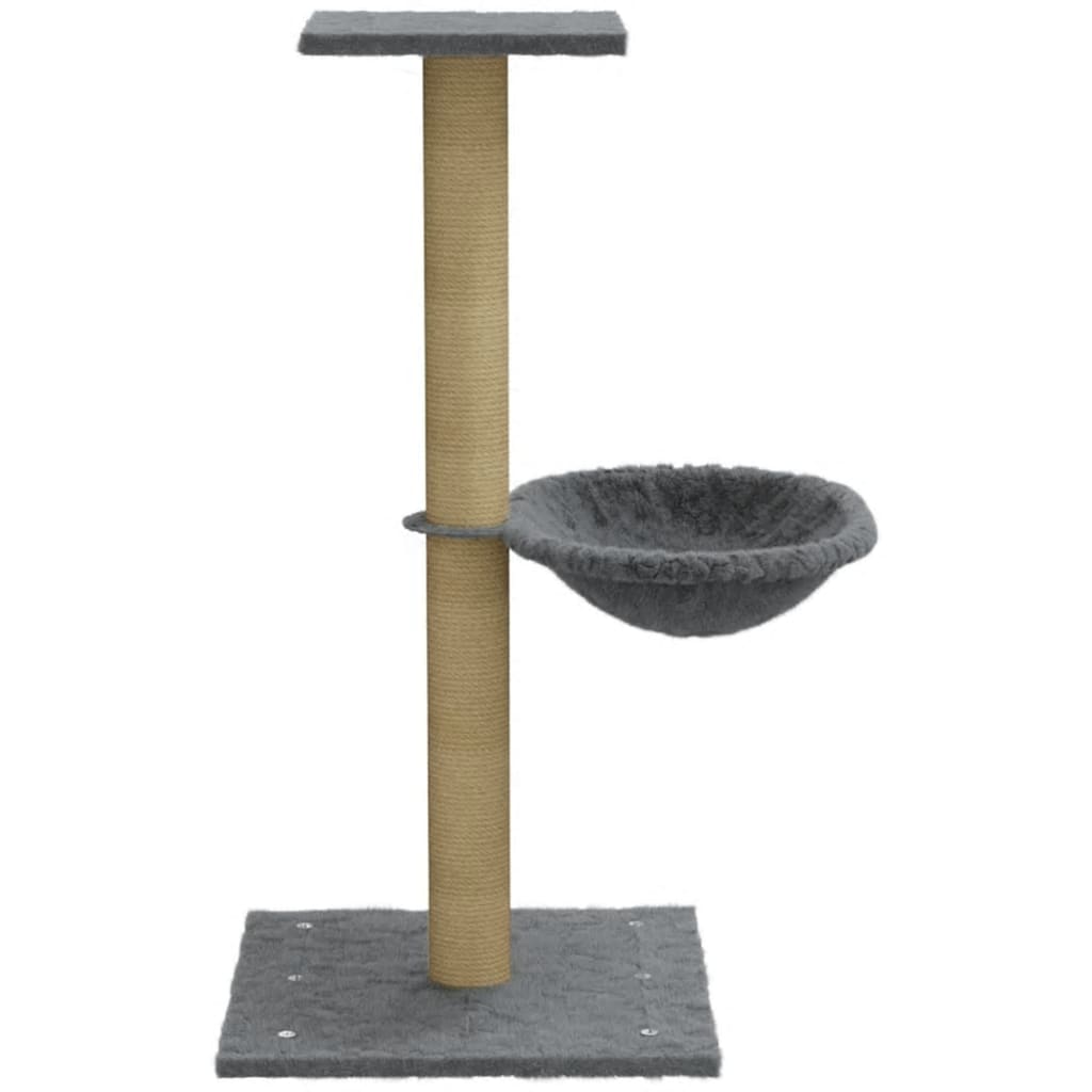 Kratzbaum mit Sisal-Kratzsäule Hellgrau 74 cm - Premium Kratzbäume - Just €36.18! Shop now at homesales4u
