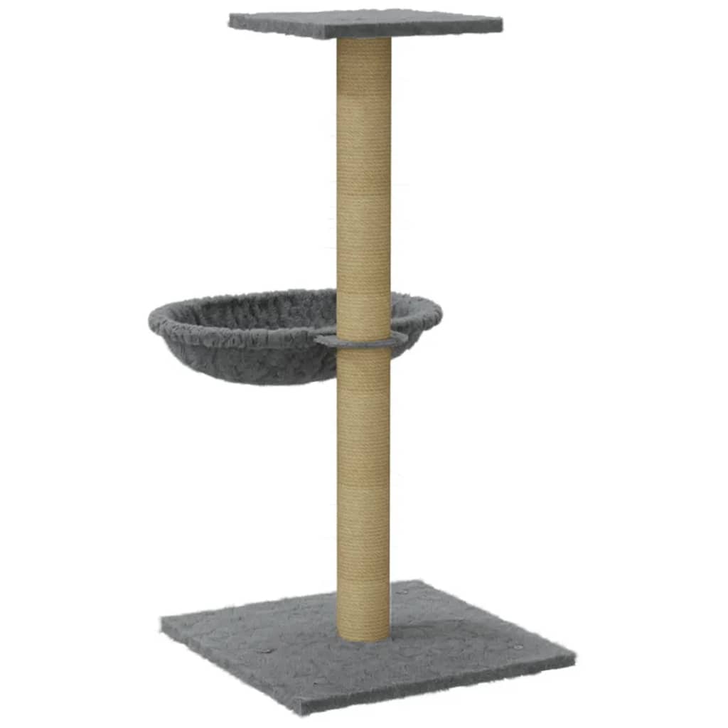 Kratzbaum mit Sisal-Kratzsäule Hellgrau 74 cm - Premium Kratzbäume - Just €36.18! Shop now at homesales4u
