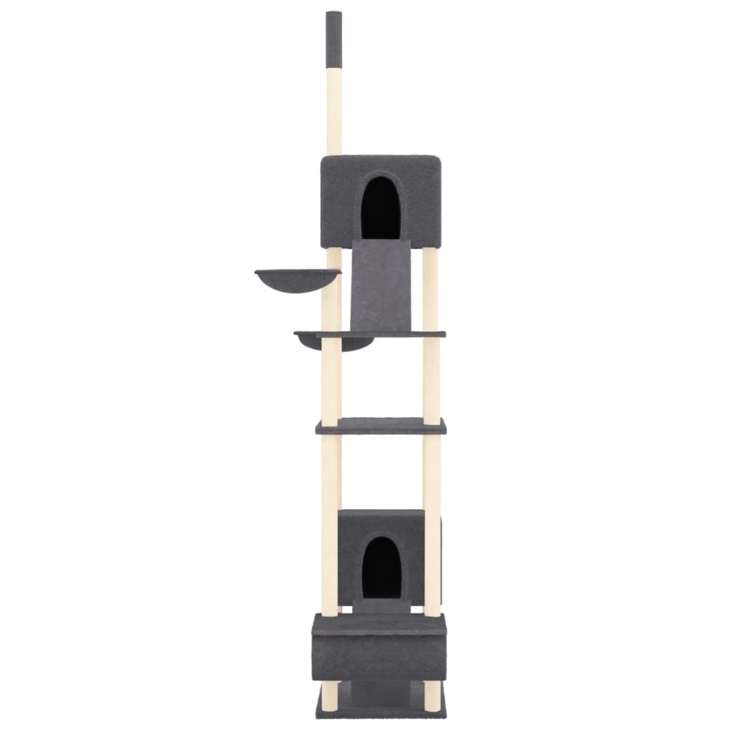 Kratzbaum Deckenhoch Dunkelgrau 277-303 cm - Premium Kratzbäume - Just €142.96! Shop now at homesales4u