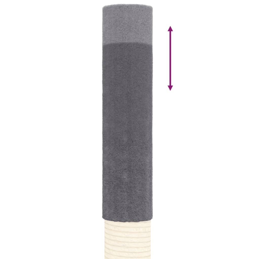 Kratzbaum Deckenhoch Dunkelgrau 277-303 cm - Premium Kratzbäume - Just €142.96! Shop now at homesales4u