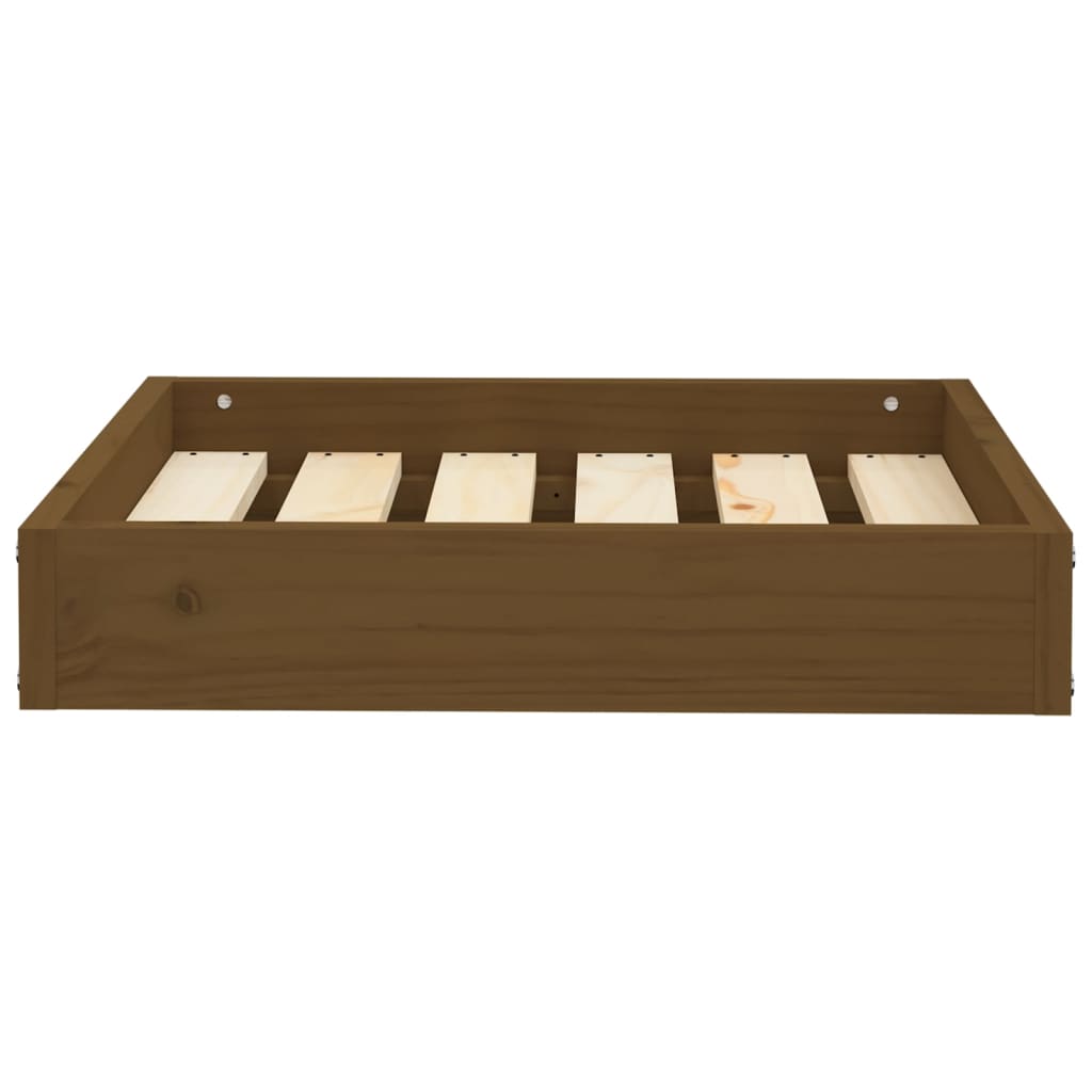 Hundebett Honigbraun 51,5x44x9 cm Massivholz Kiefer - Premium Hundebetten - Just €26.24! Shop now at homesales4u