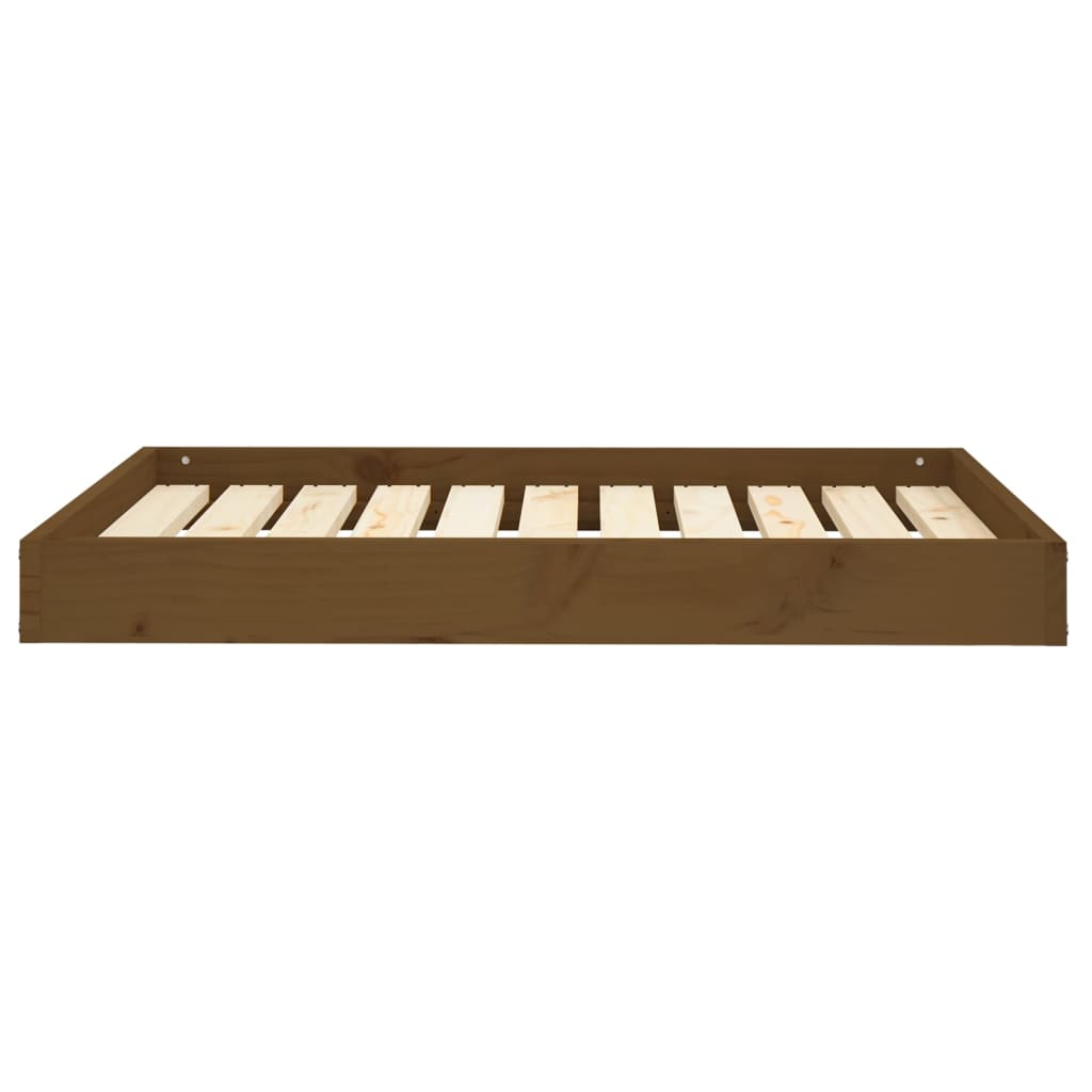 Hundebett Honigbraun 91,5x64x9 cm Massivholz Kiefer - Premium Hundebetten - Just €67.31! Shop now at homesales4u