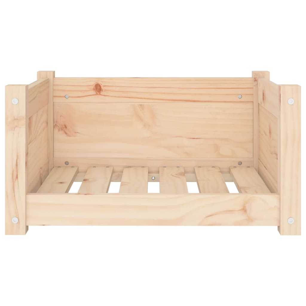 Hundebett 55,5x45,5x28 cm Massivholz Kiefer - Premium Hundebetten - Just €61.61! Shop now at homesales4u