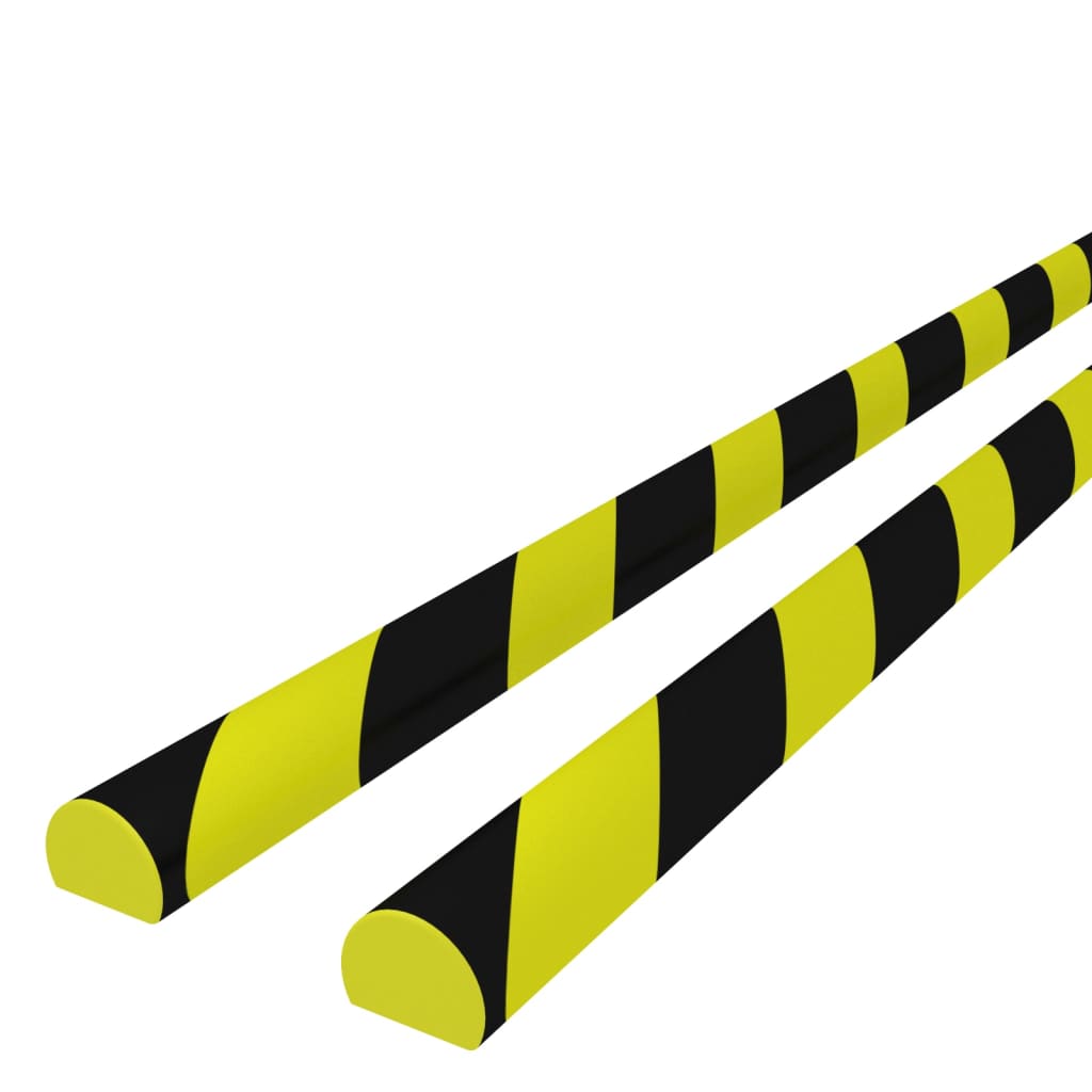 Kantenschoner 2 Stk. Gelb & Schwarz 4x3x100 cm PU - Premium Parkplatzschilder - Just €37.01! Shop now at homesales4u