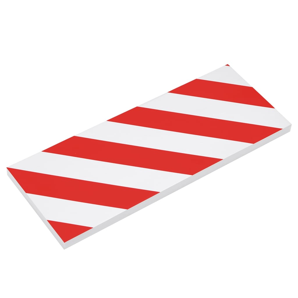 Wandschutz 6 Stk. Rot & Weiß 50x20x2 cm EVA Schaum - Premium Parkplatzschilder - Just €36.44! Shop now at homesales4u