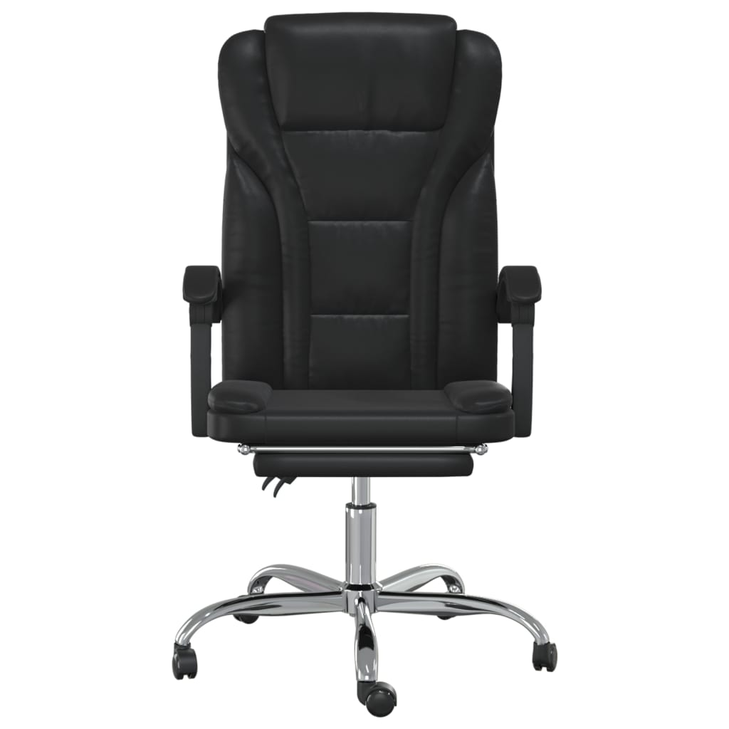 Bürostuhl mit Liegefunktion Schwarz Kunstleder - Premium Bürostühle - Just €142.59! Shop now at homesales4u