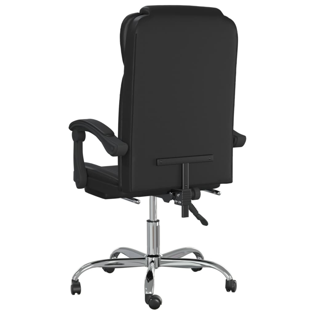 Bürostuhl mit Liegefunktion Schwarz Kunstleder - Premium Bürostühle - Just €142.59! Shop now at homesales4u