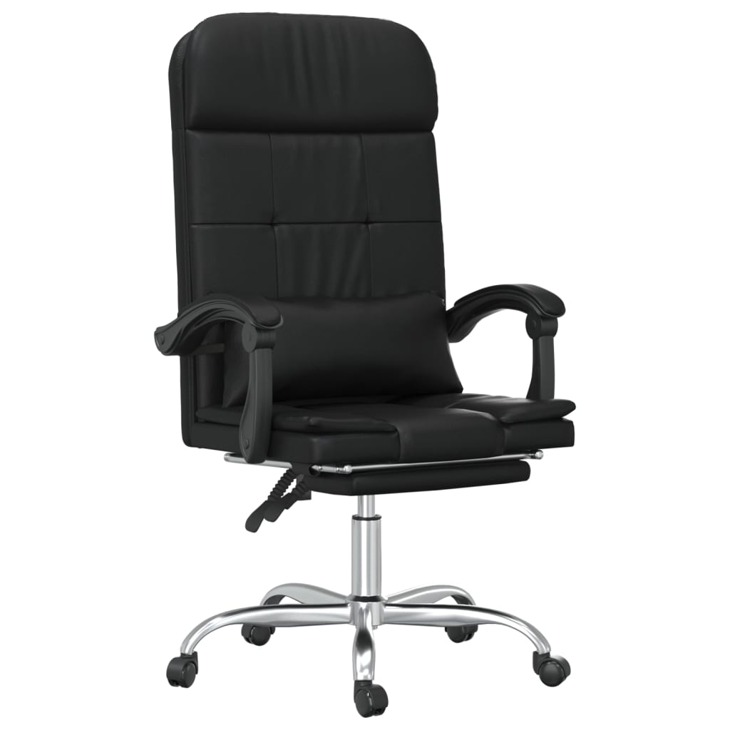 Bürostuhl mit Massagefunktion Schwarz Kunstleder - Premium Bürostühle - Just €139.10! Shop now at homesales4u
