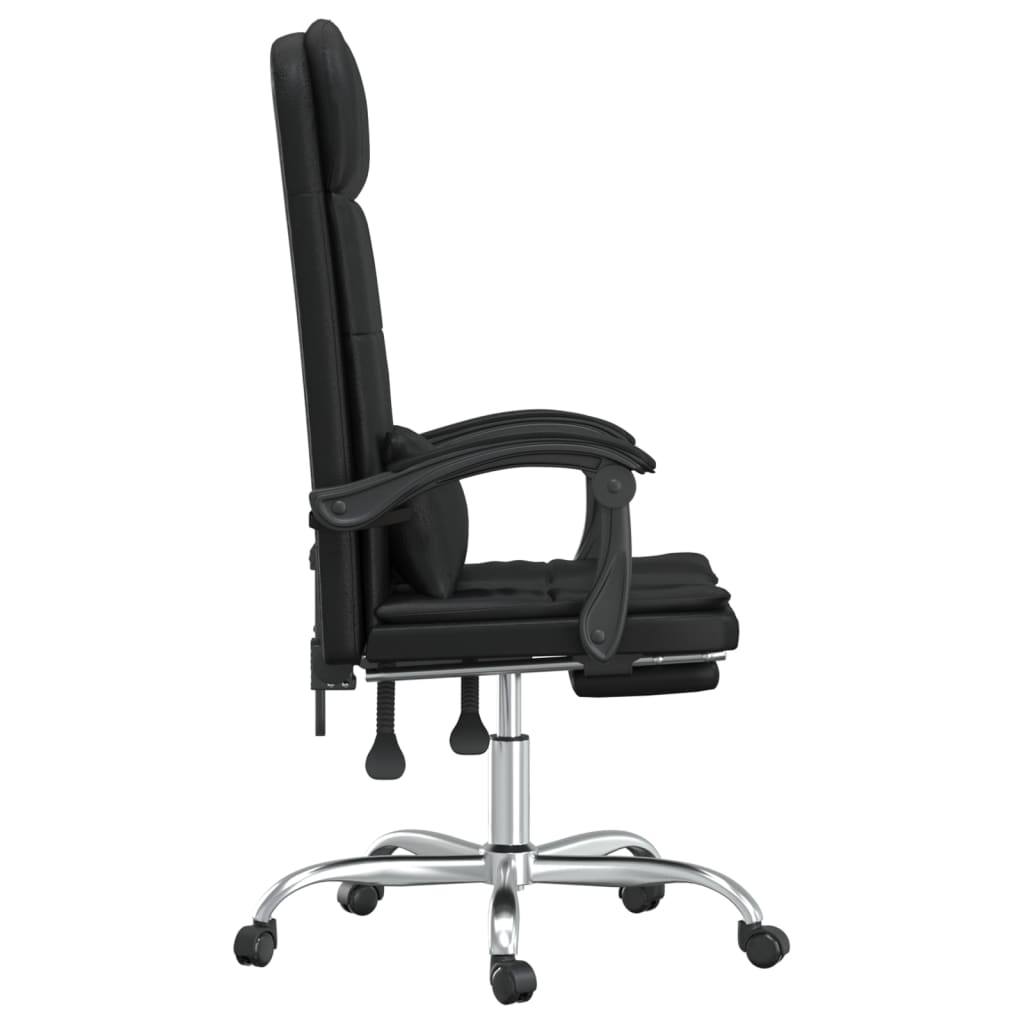 Bürostuhl mit Massagefunktion Schwarz Kunstleder - Premium Bürostühle - Just €139.10! Shop now at homesales4u