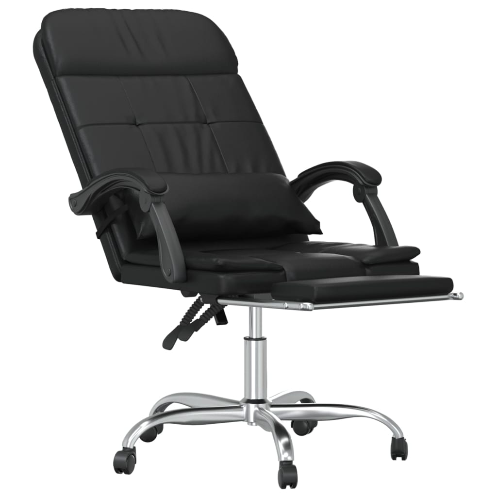 Bürostuhl mit Massagefunktion Schwarz Kunstleder - Premium Bürostühle - Just €139.10! Shop now at homesales4u