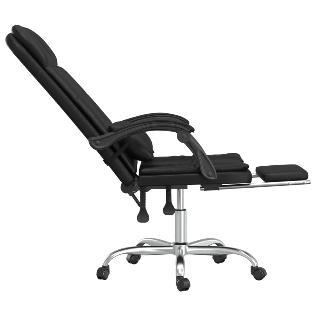 Bürostuhl mit Massagefunktion Schwarz Kunstleder - Premium Bürostühle - Just €139.10! Shop now at homesales4u