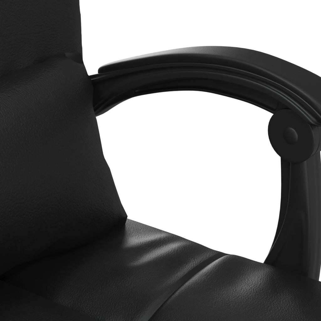 Bürostuhl mit Massagefunktion Schwarz Kunstleder - Premium Bürostühle - Just €139.10! Shop now at homesales4u