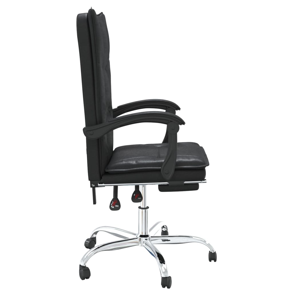 Bürostuhl mit Liegefunktion Schwarz Kunstleder - Premium Bürostühle - Just €131.10! Shop now at homesales4u