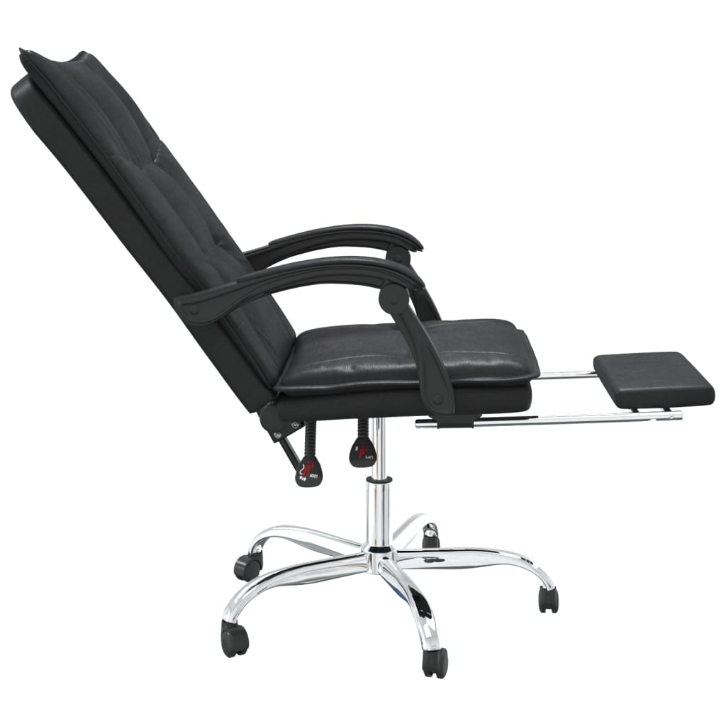 Bürostuhl mit Liegefunktion Schwarz Kunstleder - Premium Bürostühle - Just €131.10! Shop now at homesales4u