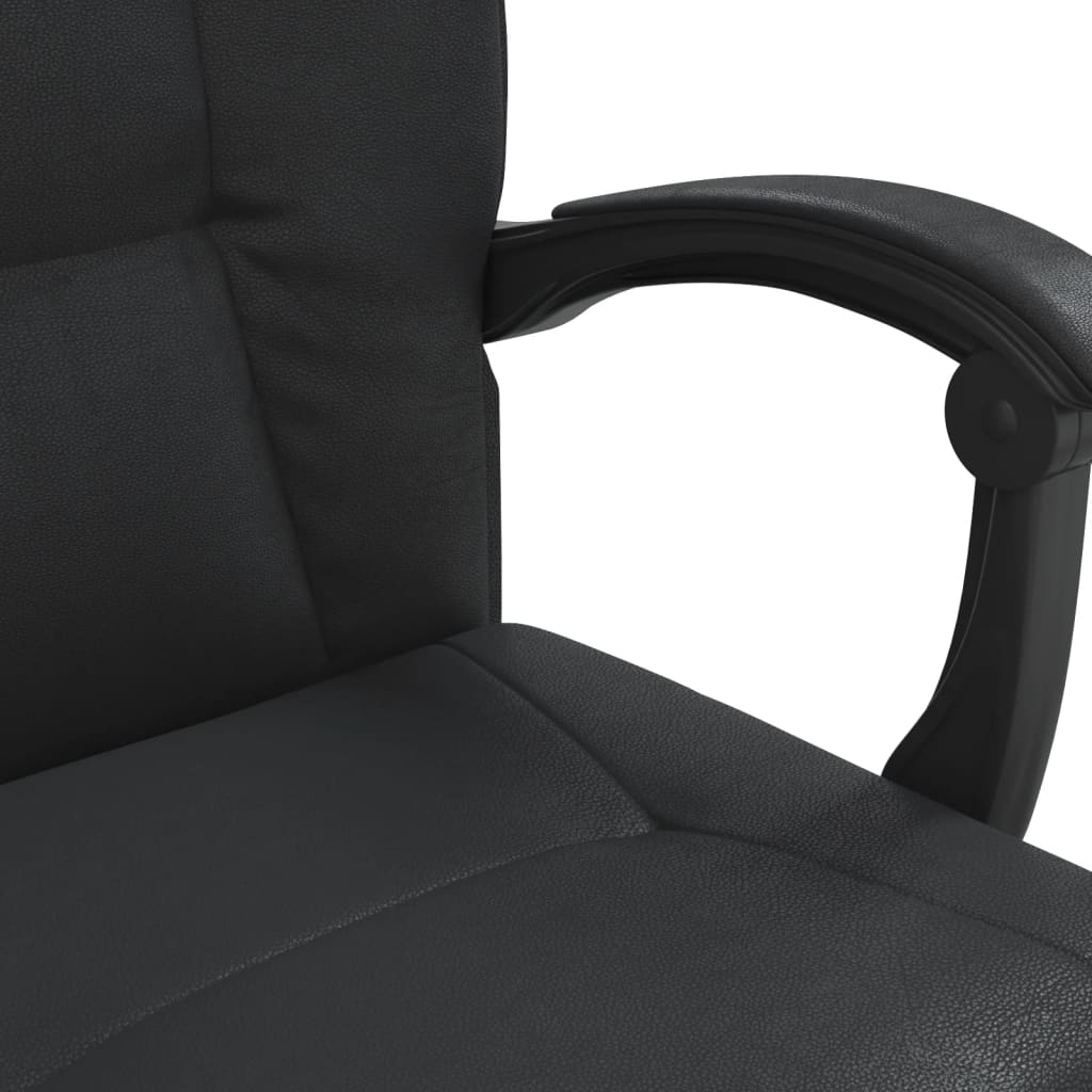 Bürostuhl mit Liegefunktion Schwarz Kunstleder - Premium Bürostühle - Just €131.10! Shop now at homesales4u