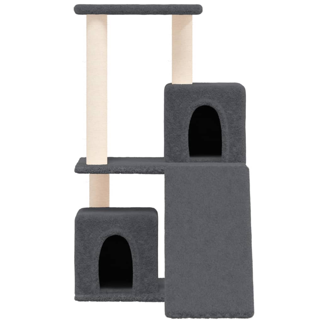 Kratzbaum mit Sisal-Kratzsäulen Dunkelgrau 82 cm - Premium Kratzbäume - Just €57.04! Shop now at homesales4u