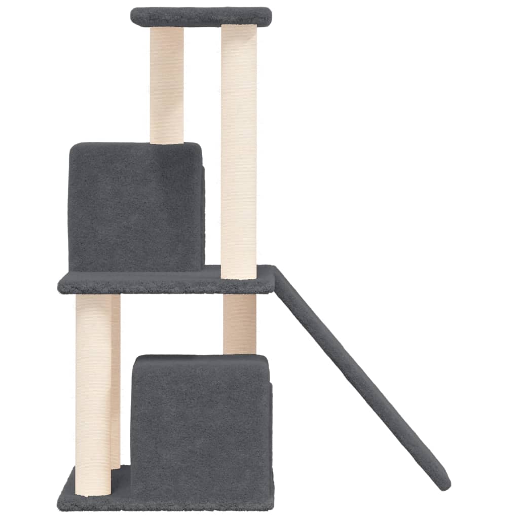 Kratzbaum mit Sisal-Kratzsäulen Dunkelgrau 82 cm - Premium Kratzbäume - Just €57.04! Shop now at homesales4u
