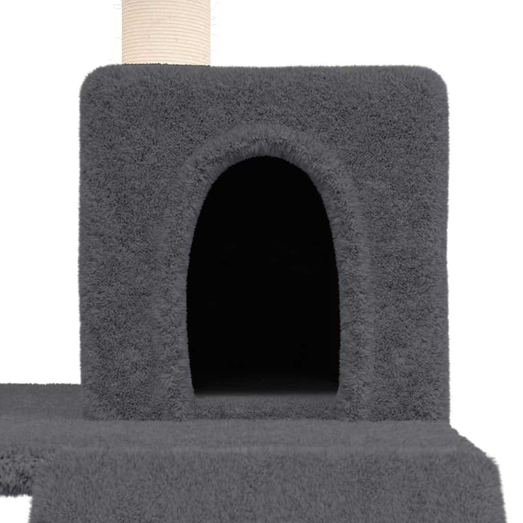 Kratzbaum mit Sisal-Kratzsäulen Dunkelgrau 82 cm - Premium Kratzbäume - Just €57.04! Shop now at homesales4u