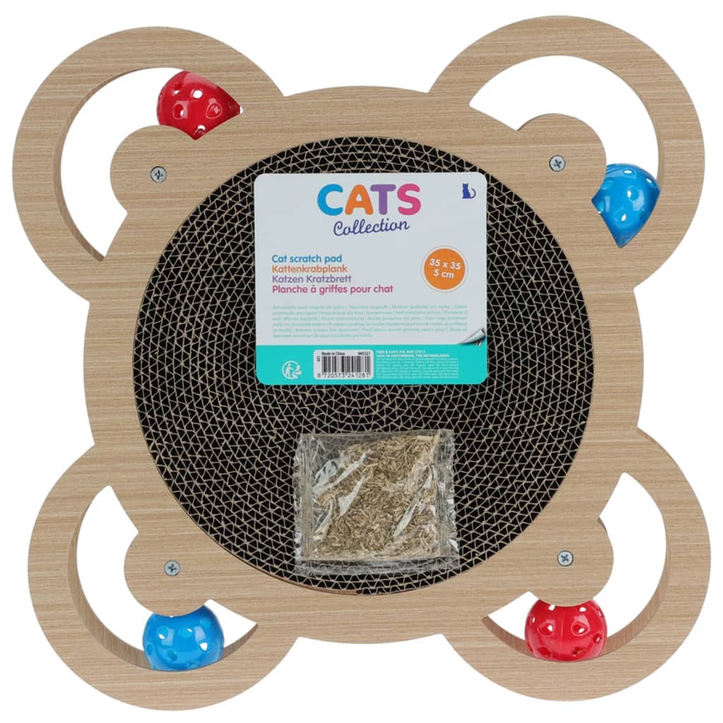Kratzspielzeug für Katzen Natur 35x35x5 cm - Premium Kratzbäume - Just €30.99! Shop now at homesales4u