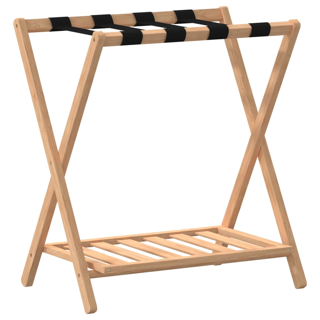 Gepäckablage 68x38x58 cm Bambus - Premium Kofferablagen - Just €42.70! Shop now at homesales4u