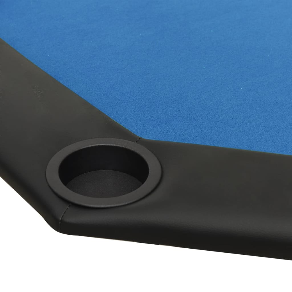 Pokertisch Klappbar 8 Spieler Blau 108x108x75 cm - Premium Poker- & Spieltische - Just €123.14! Shop now at homesales4u