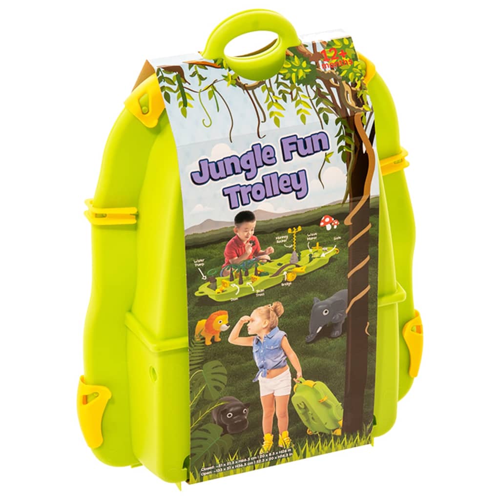 Wasserspiel-Koffer Jungle 51x21,5x66,5 cm Polypropylen - Premium Wassertische - Just €74.76! Shop now at homesales4u