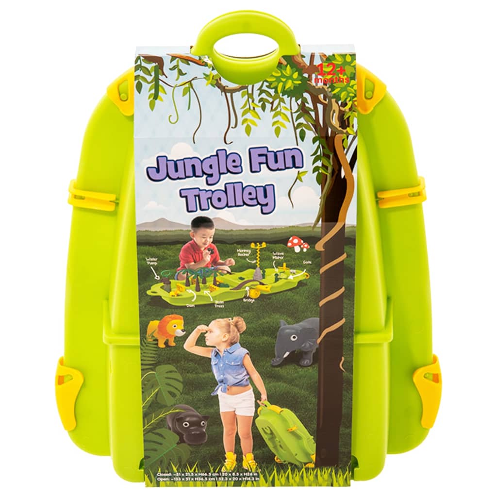 Wasserspiel-Koffer Jungle 51x21,5x66,5 cm Polypropylen - Premium Wassertische - Just €74.76! Shop now at homesales4u