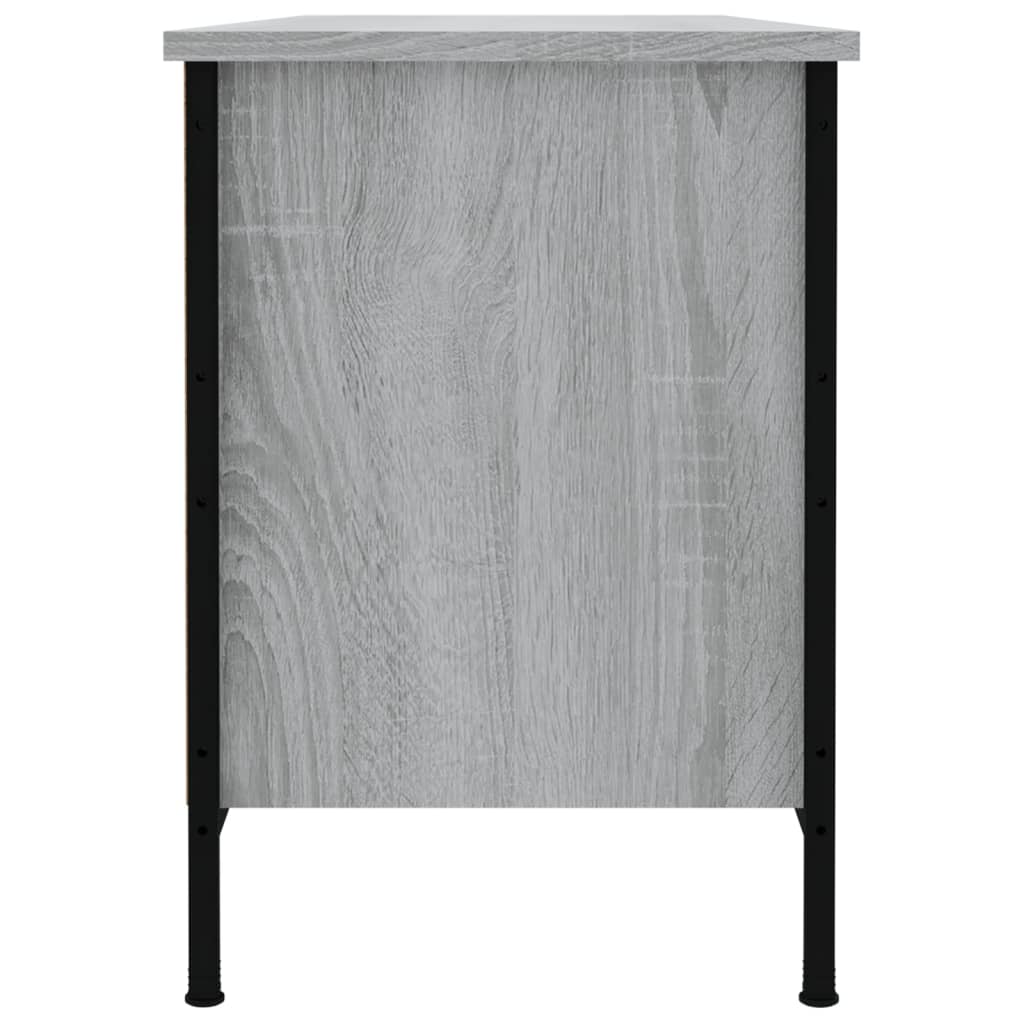Schuhregal Grau Sonoma 100x35x50 cm Holzwerkstoff - Premium Schuhregale & -schränke - Just €71.55! Shop now at homesales4u