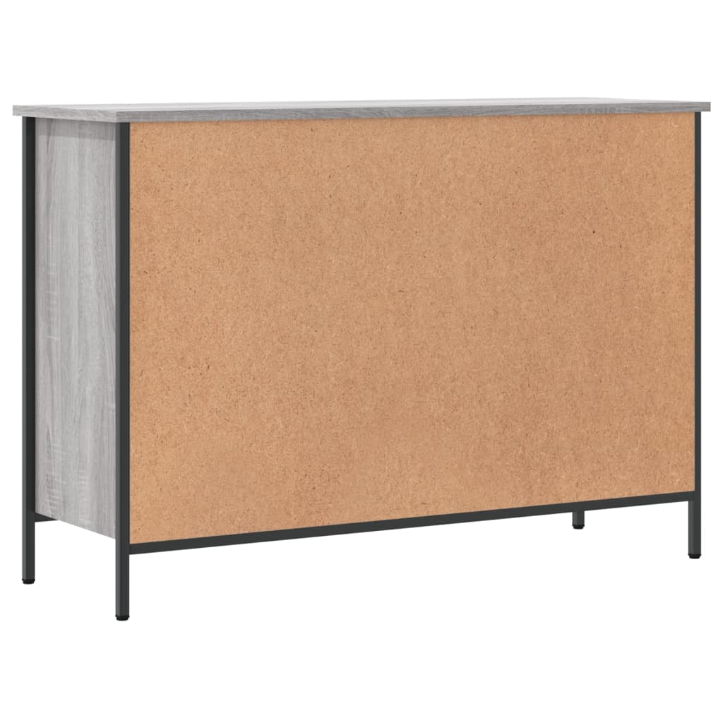 Schuhregal Grau Sonoma 100x35x70 cm Holzwerkstoff - Premium Schuhregale & -schränke - Just €88.88! Shop now at homesales4u