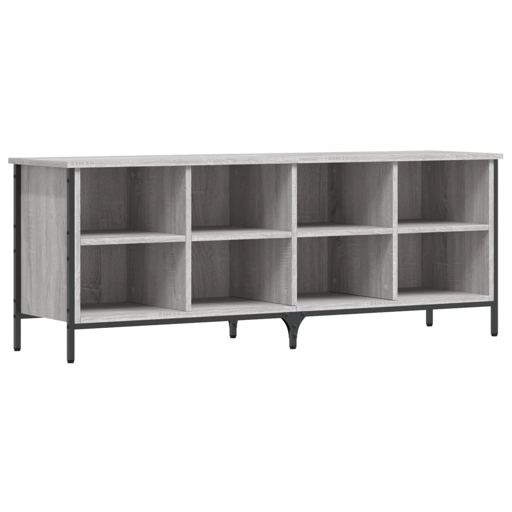 Schuhregal Grau Sonoma 131x35x50 cm Holzwerkstoff - Premium Schuhregale & -schränke - Just €85.87! Shop now at homesales4u